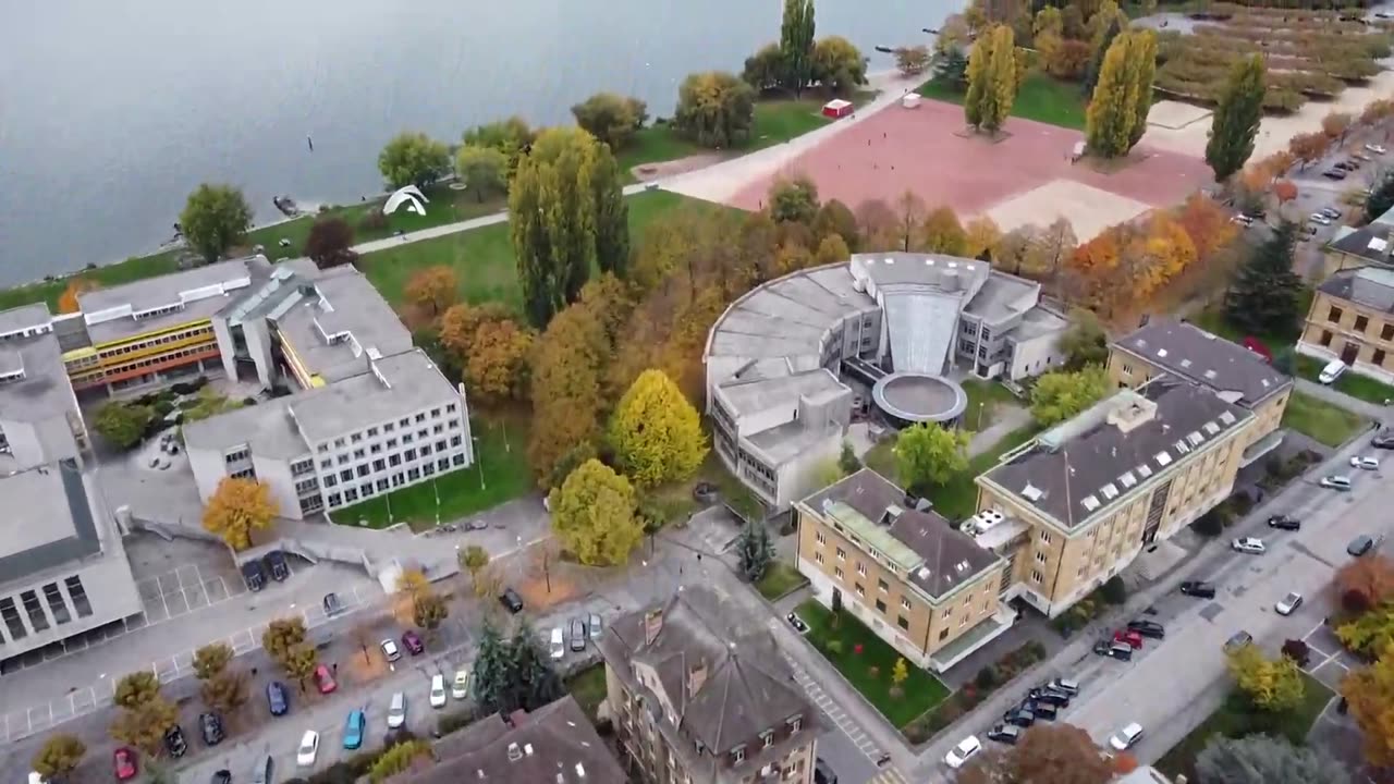 Le lycée vu du ciel